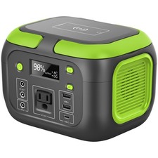 200W Portable Power Station 155Wh Battery Bank Camping Solar Generator picture