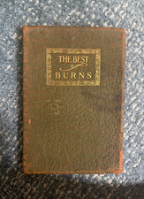 COOL 1911 Robert Burns The Best of Burns Leather Edited By Albert E Sims picture