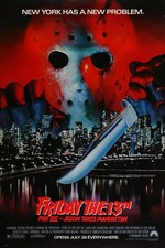 1989 Friday The 13th Part 8 Jason Takes Manhattan Movie Poster 11X17 New York 🔪 picture