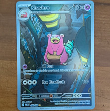 Slowbro 090/084 Prismatic Evolutions Holo Illustration Rare 130 HP picture