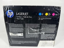 New HP 305A CF370AM Cyan Yellow Magenta LaserJet Toner Cartridge 3-Pack picture