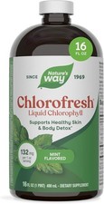 Nature's Way Chlorofresh, Liquid Chlorophyll, Healthy Skin & Body Detox 16 Fl Oz picture