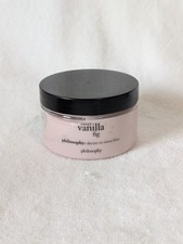 Philosophy Sweet Vanilla Fig Glazed Body Souffle 4 oz  Factory Sealed New picture