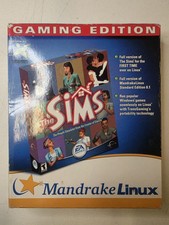 Rare Sims Linux Mandrake Gaming Edition Open Box picture