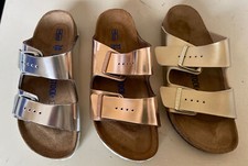 PICK SIZE/COLOR - Birkenstock Arizona BS Metallic Sandal picture
