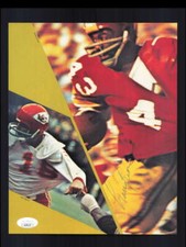 Larry Brown JSA Autograph 8x10 Signed Vintage Photo Washington picture