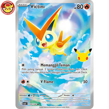 Victini MA6 133/130 AR IR 30th Anniversary Pokemon TCG Indonesia picture