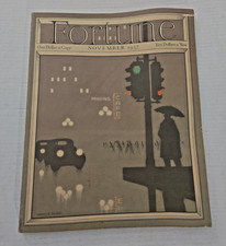 Fortune Magazine 1937 November Great Advertisment  And Articles picture