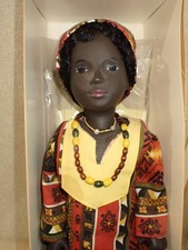 Vintage Caleb Sasha Doll w/ Box in Ethnic Outfit picture
