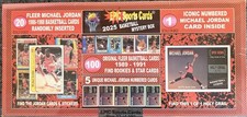 2025 EPIC Sports #/250 1986-91 JORDAN RC 400 Total Jordans 100 Fleer Cards p/Box picture