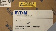 EATON CUTLER-HAMMER UVH4LP11K UVR UNDER VOLTAGE RELEASE SERIES C TYPE L-BREAKER picture