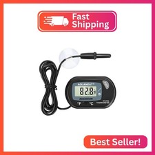 AQUANEAT Aquarium Thermometer, Fish Tank Thermometer, Digital Temperature Test, picture
