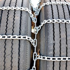 Titan Truck Tire Chains Dual/Triple On Road Snow/Ice 7mm 10-22.5 picture