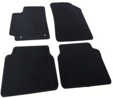 4 Pcs Custom Fit Black Trim Front Rear Carpet Floor Mat For 09-13 Toyota Corolla picture
