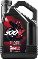 Motul 300V Factory Line Road Racing 15W-50 Engine Oil 4T Full Synthetic (104129) picture