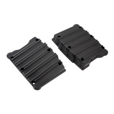 Arlen Ness 10 Gauge Twin Cam Rocker Box Covers All Black HOT DEAL 18-256 picture
