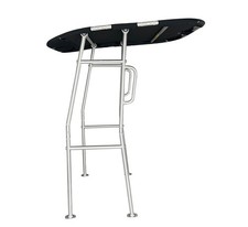 UPGRADE Dolphin Pro Boat T Top 2 GRAB HANDLES | Heavy Duty T Top | Fishing T Top picture