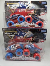 2026 Spin Master Monster Jam Stars and Stripes Series 2 Set of 2 picture