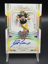 2023 Flawless Champions Super Bowl XXXI Gold Brett Favre /25 Auto Packers picture