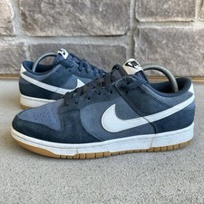 Men's 9 - Nike Dunk Low Retro Se Armory Navy Blue Summit White HQ1931-400 picture