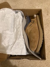 UGG Plush  Women’s Sz 8 W Lanah Clogs Chestnut Brown Flip Up Strap picture