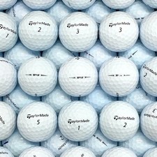 100 TaylorMade TP5 Bulk Lot Used Golf Balls 5A Mint Condition White picture