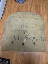 US Cavalry/Artillery Canvas Cover McClellan Cavalry Saddle,Mrkd US  F /18A D picture