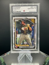2024 Bowman Ethan Salas San Diego Padres Prospect Rookie GEM MINT PTA 10🔥 picture
