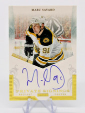 2011-12 Panini Titanium - Private Signings #SAV - Marc Savard picture