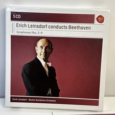Erich Leinsdorf Conducts Beethoven Symphonies Nos 1-9 [RCA 5 CD Box Set] NM picture