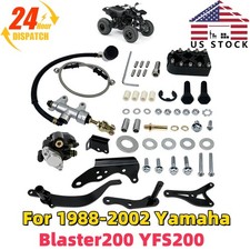 For 1988-2002 Yamaha Rear Hydraulic Brake Conversion Kit Blaster YFS200 Bolt-On picture