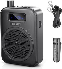 Voice Amplifier Wireless Microphone with Bluetooth Lavalier, Portable Microphone picture