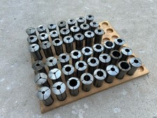 45 Hardinge 16C Collet Lot Round Serrated Assorted Sizes USA picture