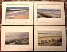 Florida Atlantic Shoreline Four Signed Original Photograph Grouping-Matted-Color picture