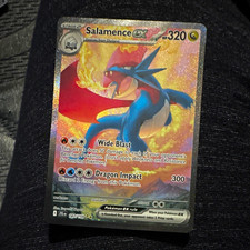 Salamence ex 187/159 Sv09 Journey Together Full Art Holo English 320 HP picture