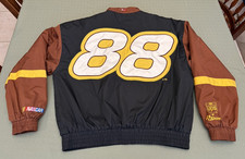 Vtg Chase Authentics Nascar Dale Jarret #88 UPS Zip Jacket Quilted Interior XXL picture
