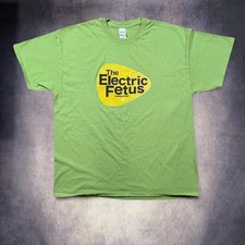 Rare vintage Electric Fetus green cotton t-shirt picture