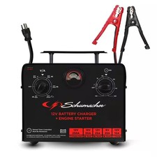 Schumacher 250A Manual Timer-Controlled Car Battery Charger Engine Starter,6/12V picture