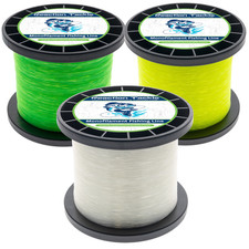 Reaction Tackle Nylon Monofilament Fishing Line 1 Pound Jumbo Spool Bulk Mono picture