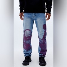 NWT Rokit Hardware Print Jeans Size 30 x 32 picture