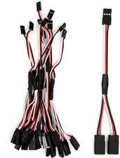 15PCS RC Servo Y Extension Cable 3-Pin Male to Dual Female Y Harness Splitter, 2 picture