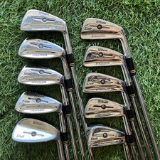 1971 Wilson Staff Dynapower Button Back Iron Set 2-Sw Regualr New Grips Vintage picture