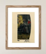 Joan Miró, Original Signed Print with COA and $3,500 Appraisal.*-. picture