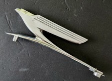 NOS VINTAGE 1936 CHEVROLET HOOD ORNAMENT CHEVY FLYING WINGED EAGLE AFTERMARKET picture