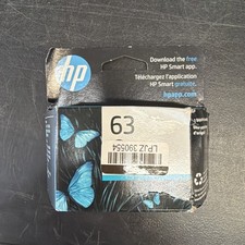 NEW - HP 63 Black Original Ink Cartridge - F6U62AN - 2027 picture