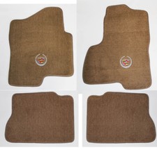 NEW Tan Floor Mats 2003-2006 Cadillac  Escalade ESV EXT Official Crest Logo picture
