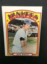 1972 Topps Baseball Roy White #340 New York Yankees picture
