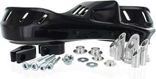 New Emgo Plastic Handguards Reinforced Black Pair ATV MX 79-97934 picture