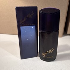 Avon VTG Night MAGIC EVENING MUSK Cologne Perfume Spray 1.5 fl oz NOS Original picture