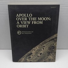 Apollo Over the Moon NASA SP-362 1978 Hardcover Lunar Photography Like New picture